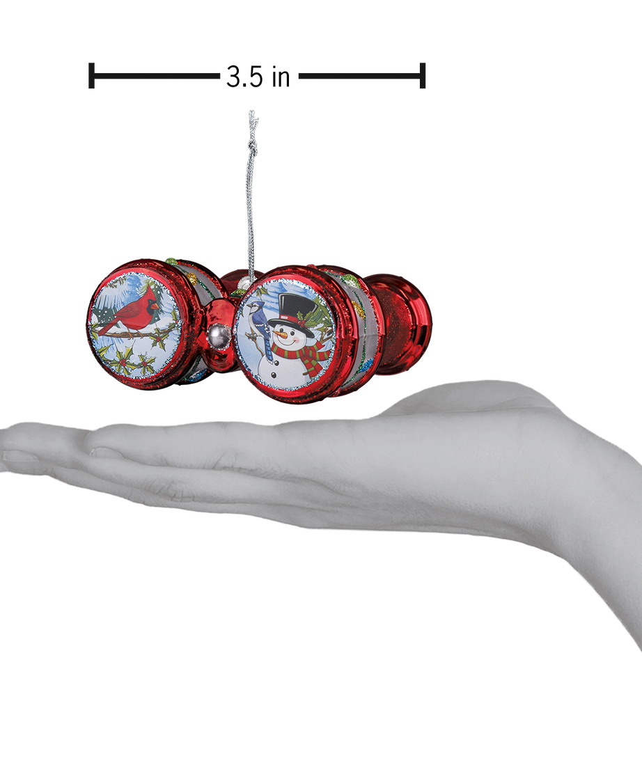 Bird Binoculars Ornament