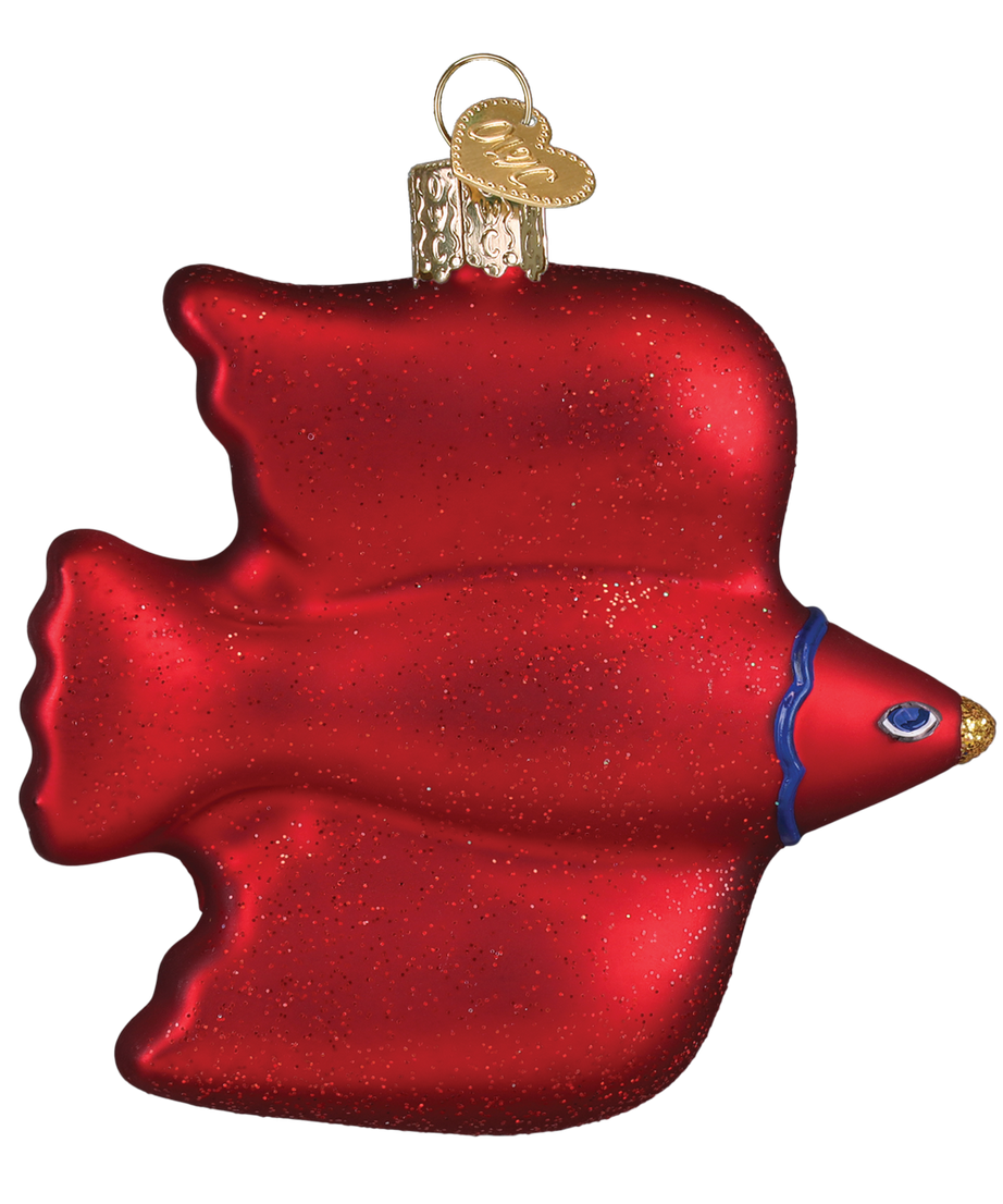 Folkfeather Thrush Ornament