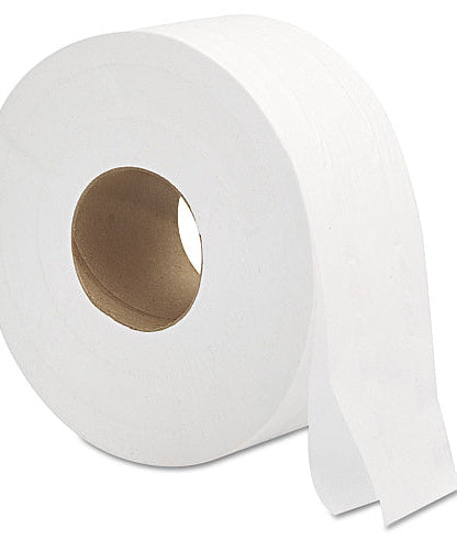 GEN® Jumbo Jr. Toilet Paper Rolls, 2-Ply, 700-ft., 12 Rolls (GEN9JUMBOB)