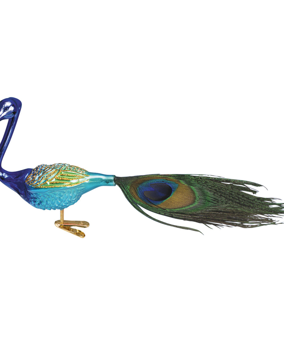 Magnificent Peacock Ornament