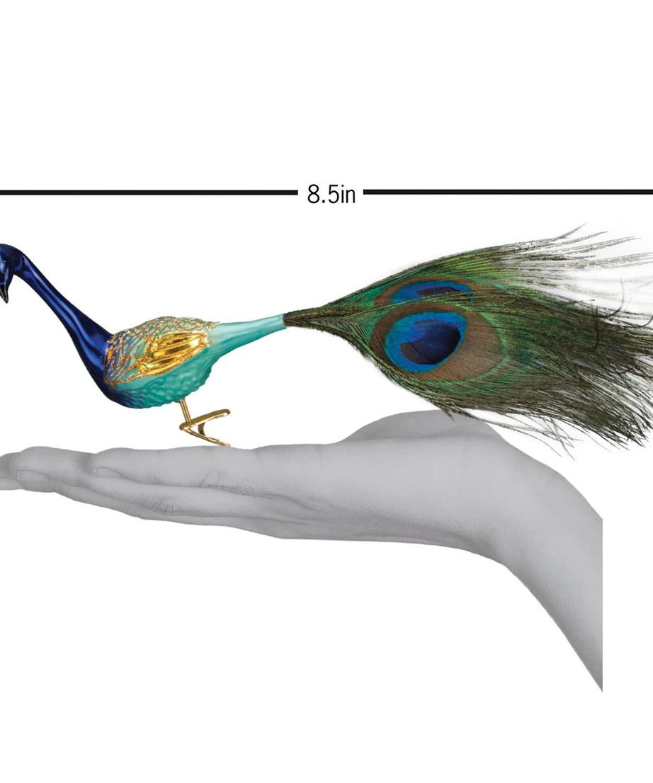 Magnificent Peacock Ornament