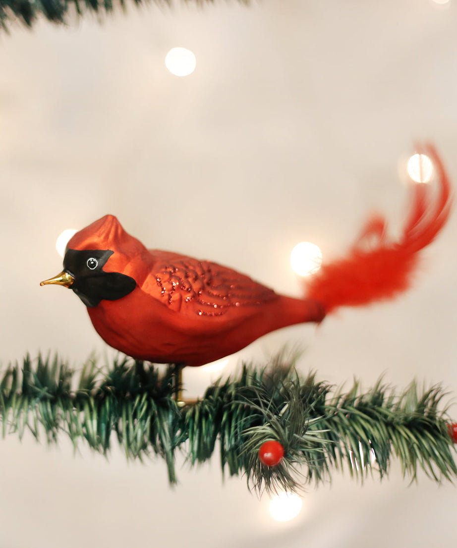 Large Red Cardinal Ornament