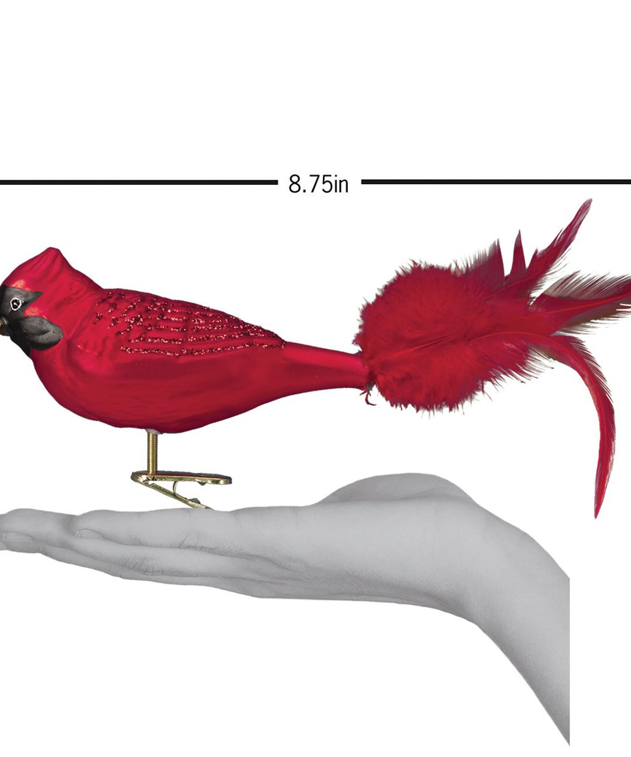 Large Red Cardinal Ornament