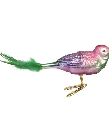 Pastel Songbird Ornament