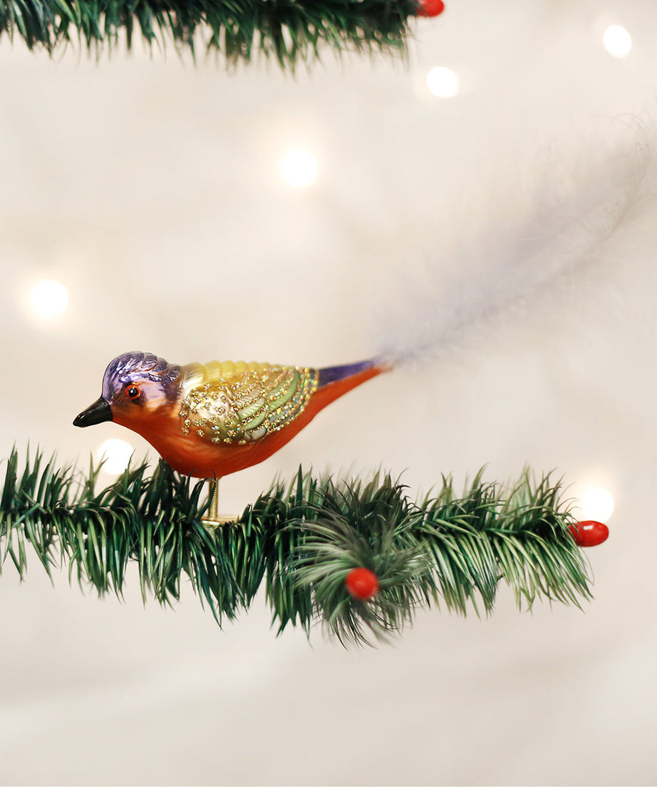 Painted Bunting Ornament