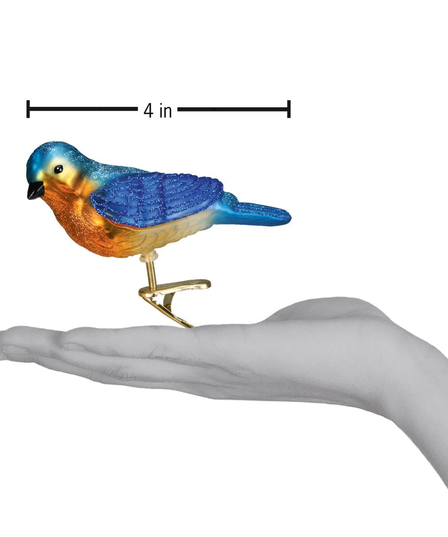 Clip-On Western Bluebird