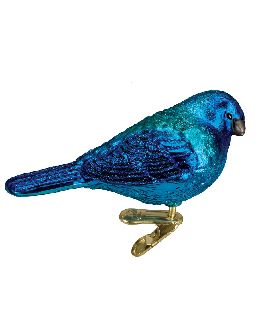 Indigo Bunting Ornament