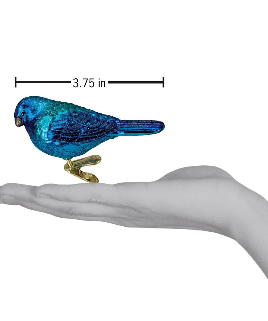 Indigo Bunting Ornament