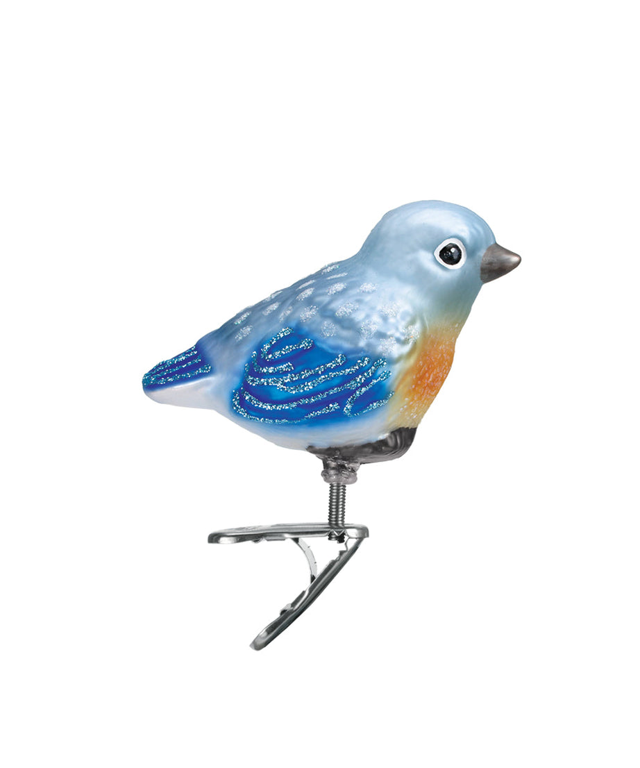 Baby Bluebird Ornament