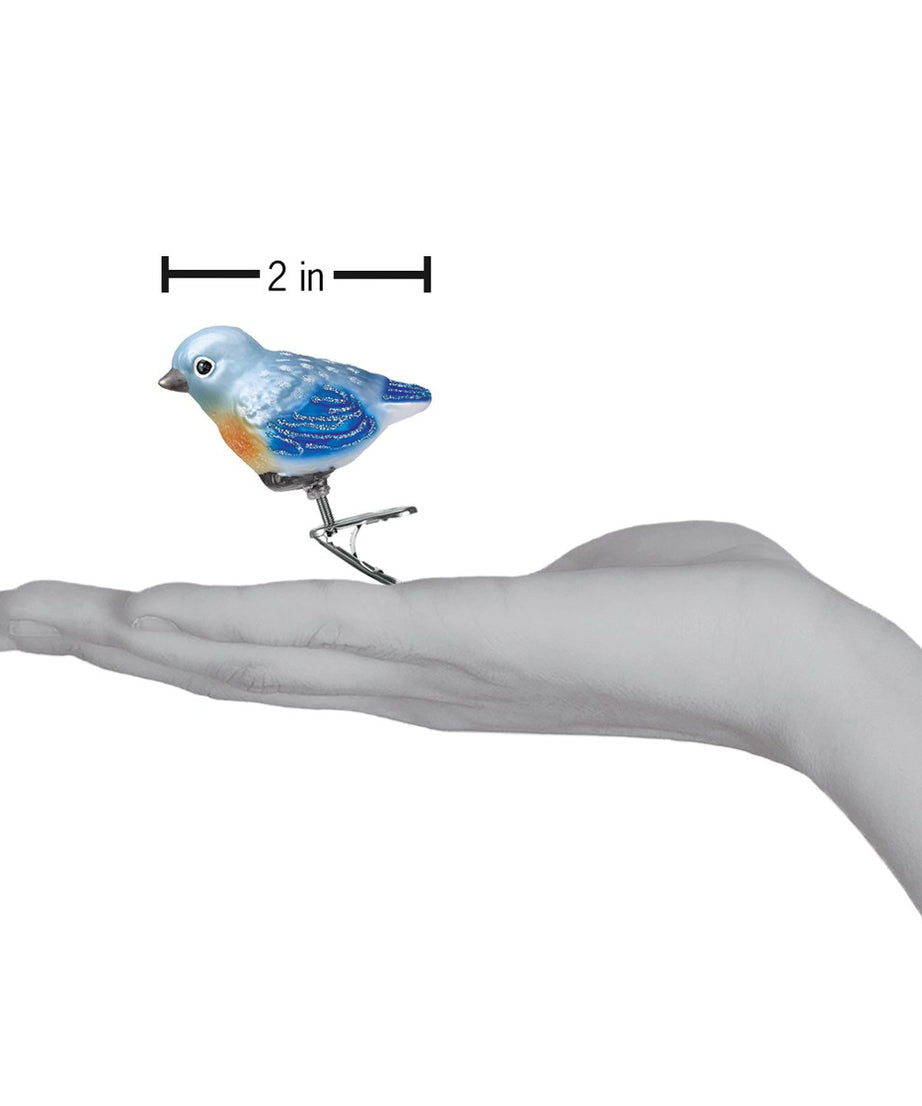 Baby Bluebird Ornament