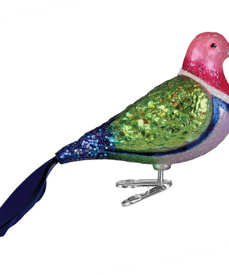 Pink Fruit Dove Ornament
