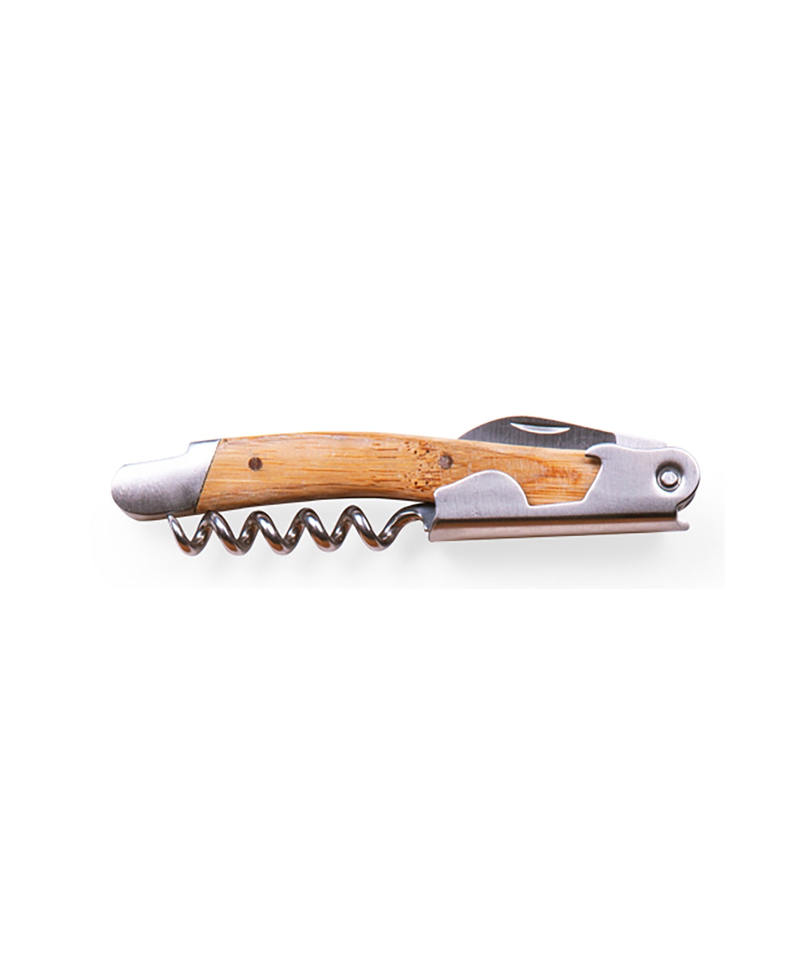 Elan Deluxe Corkscrew In Bamboo Box