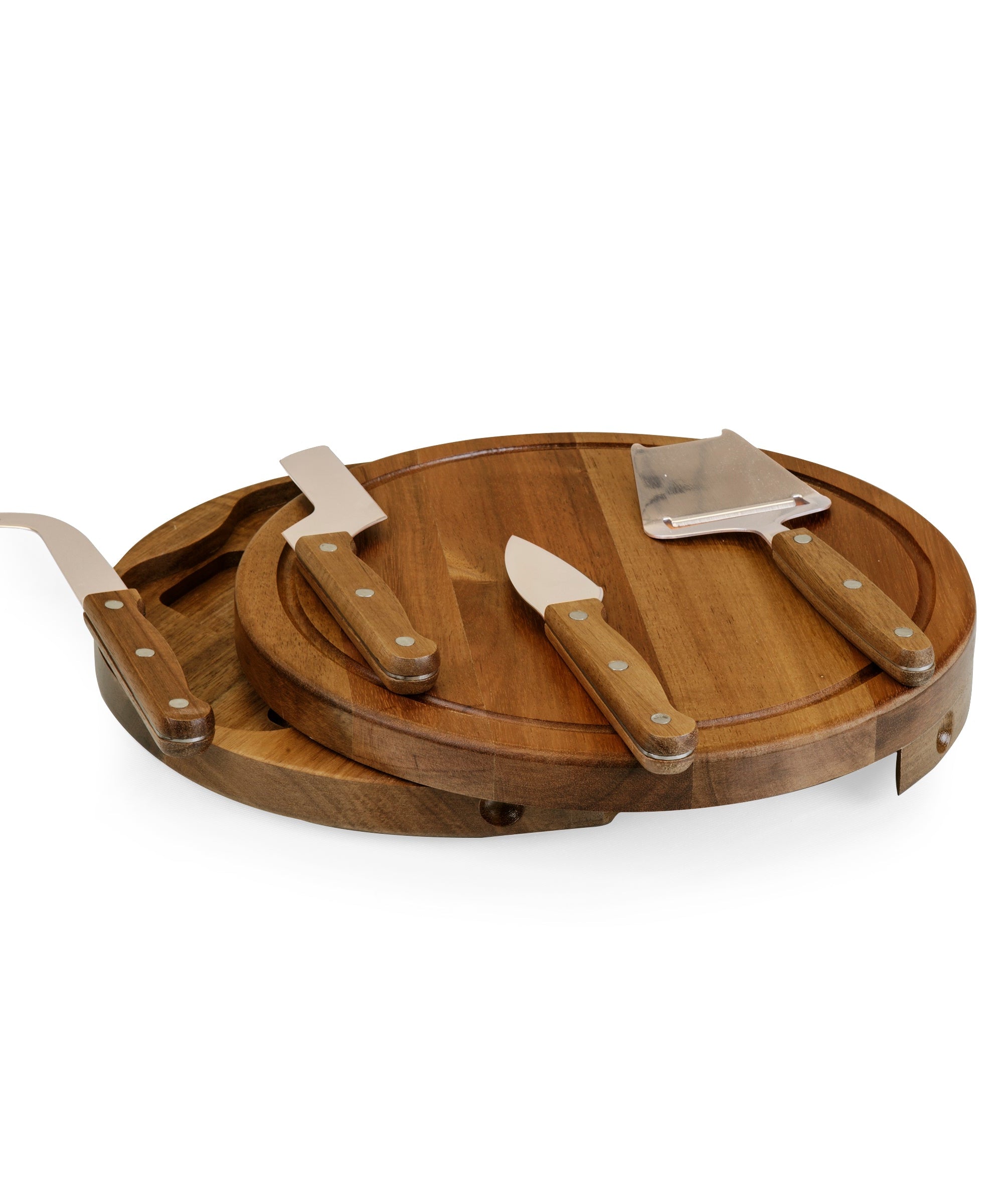 Acacia Circo Cheese Cutting Board & Tools Set