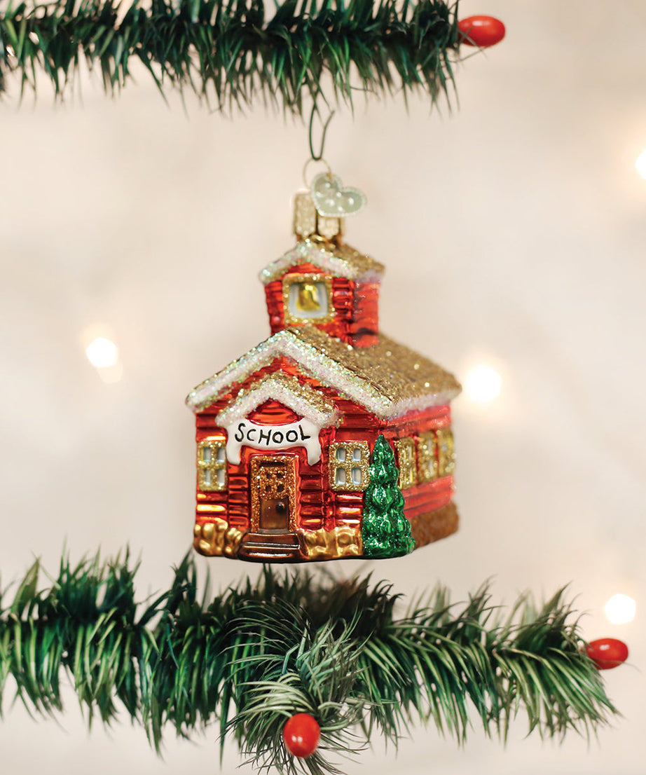 School House Ornament