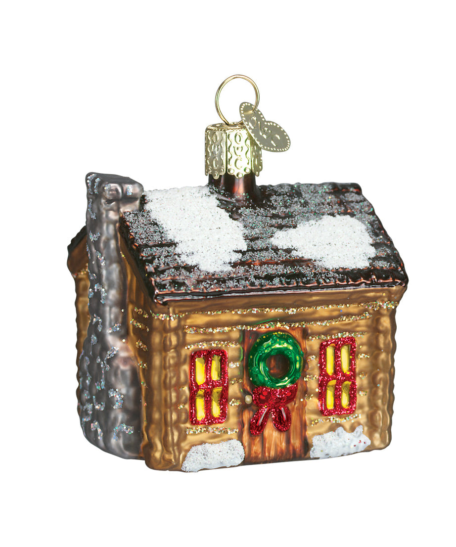 Log Cabin Ornament