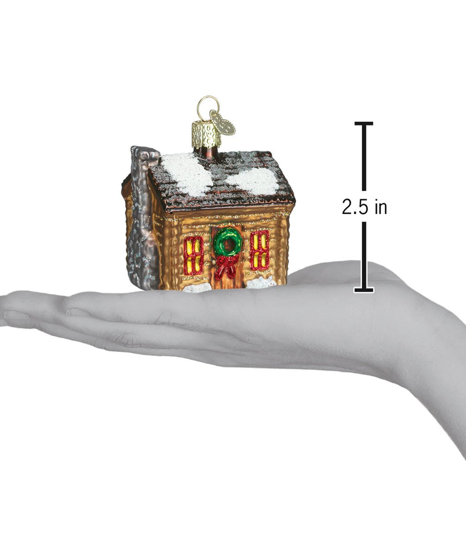 Log Cabin Ornament