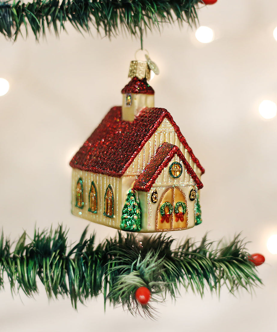 Christmas Chapel Ornament