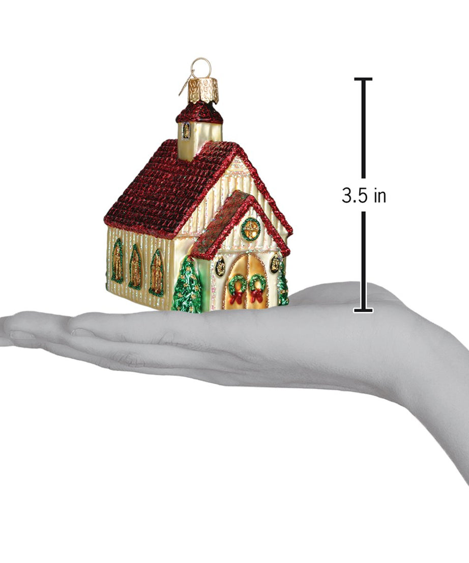 Christmas Chapel Ornament