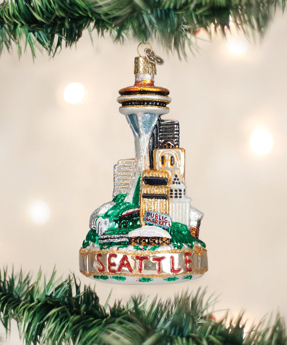 Seattle Skyline Ornament