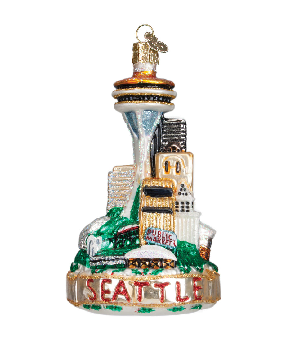 Seattle Skyline Ornament