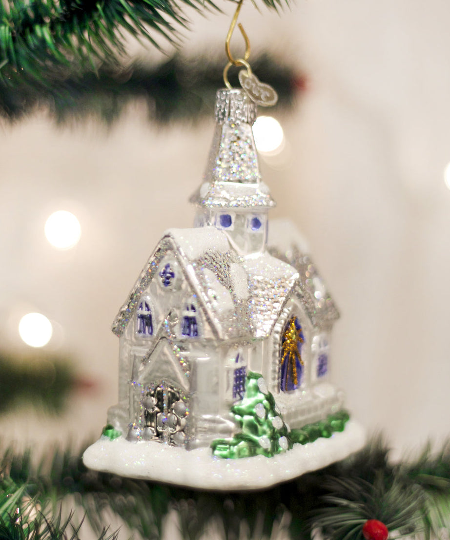 Sparkling Cathedral Ornament
