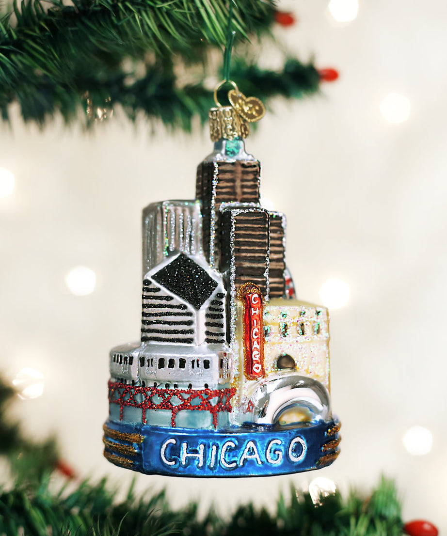 Chicago Christmas Ornament