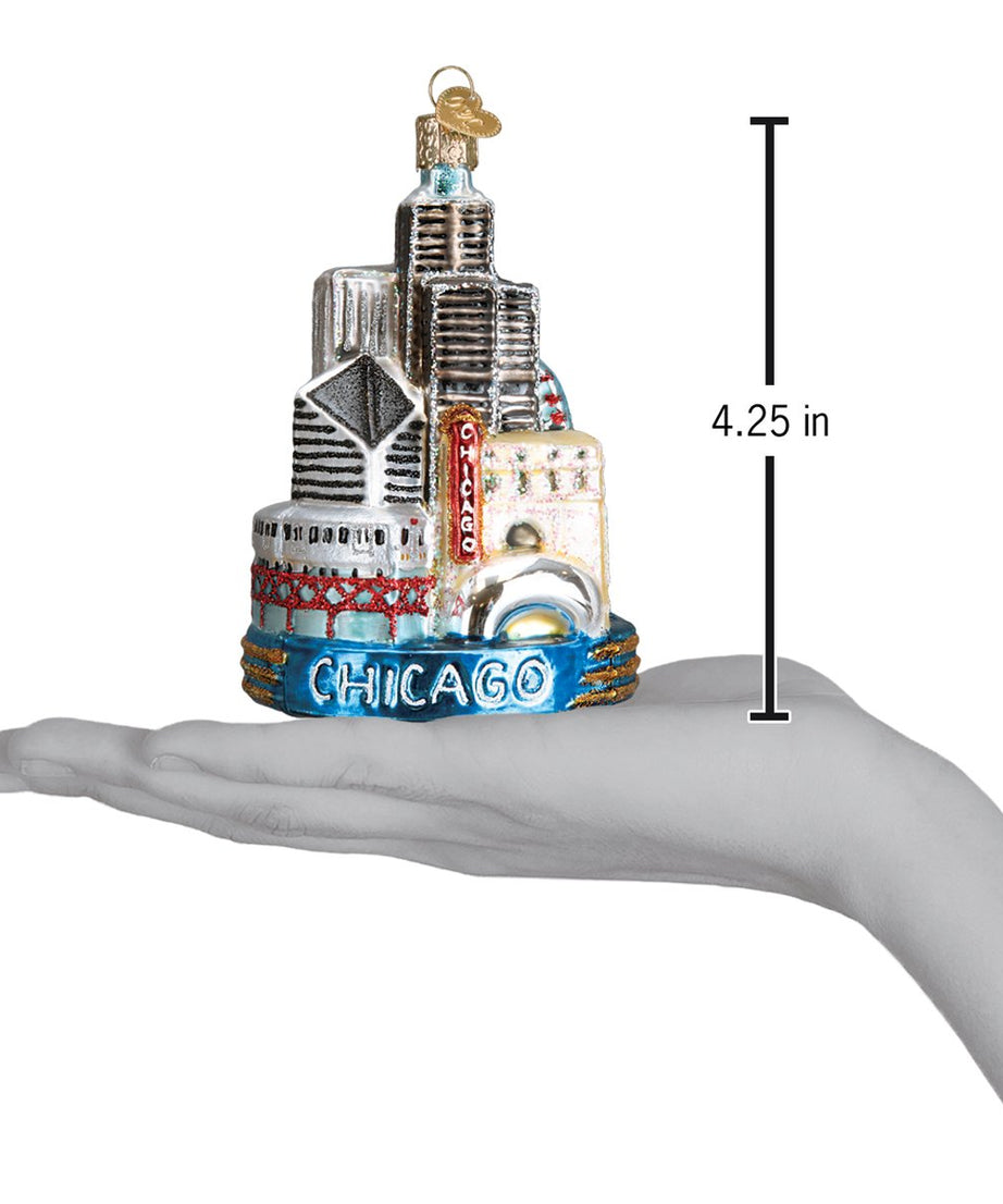 Chicago Christmas Ornament