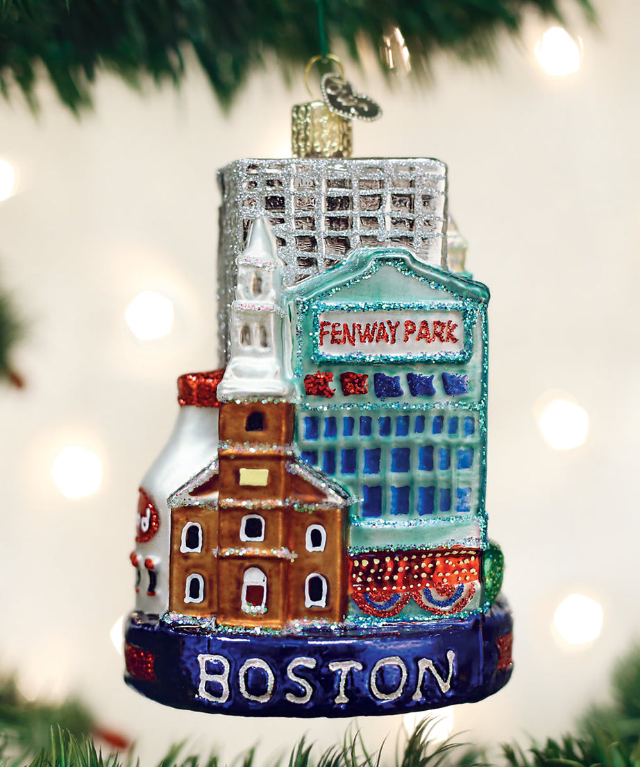 Boston City Ornament
