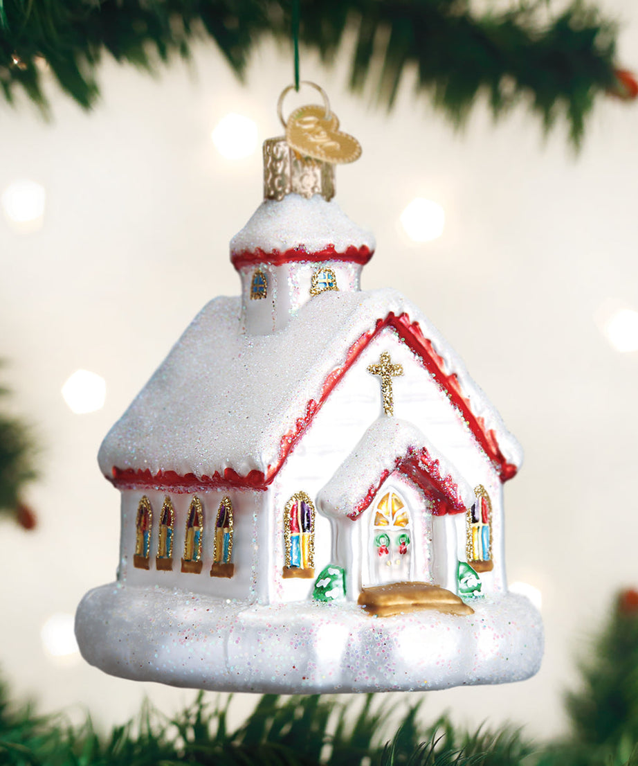 Country Church Ornament