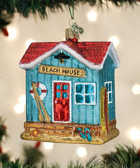 Beach House Ornament