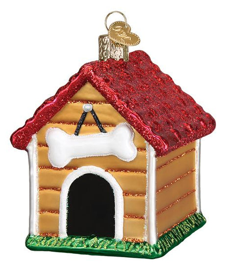 Dog House Ornament