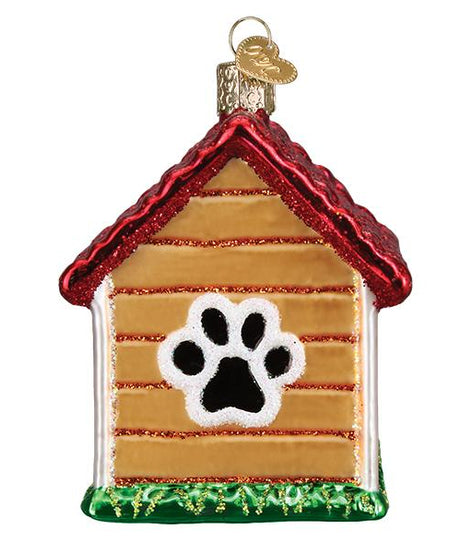 Dog House Ornament