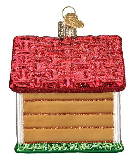 Dog House Ornament