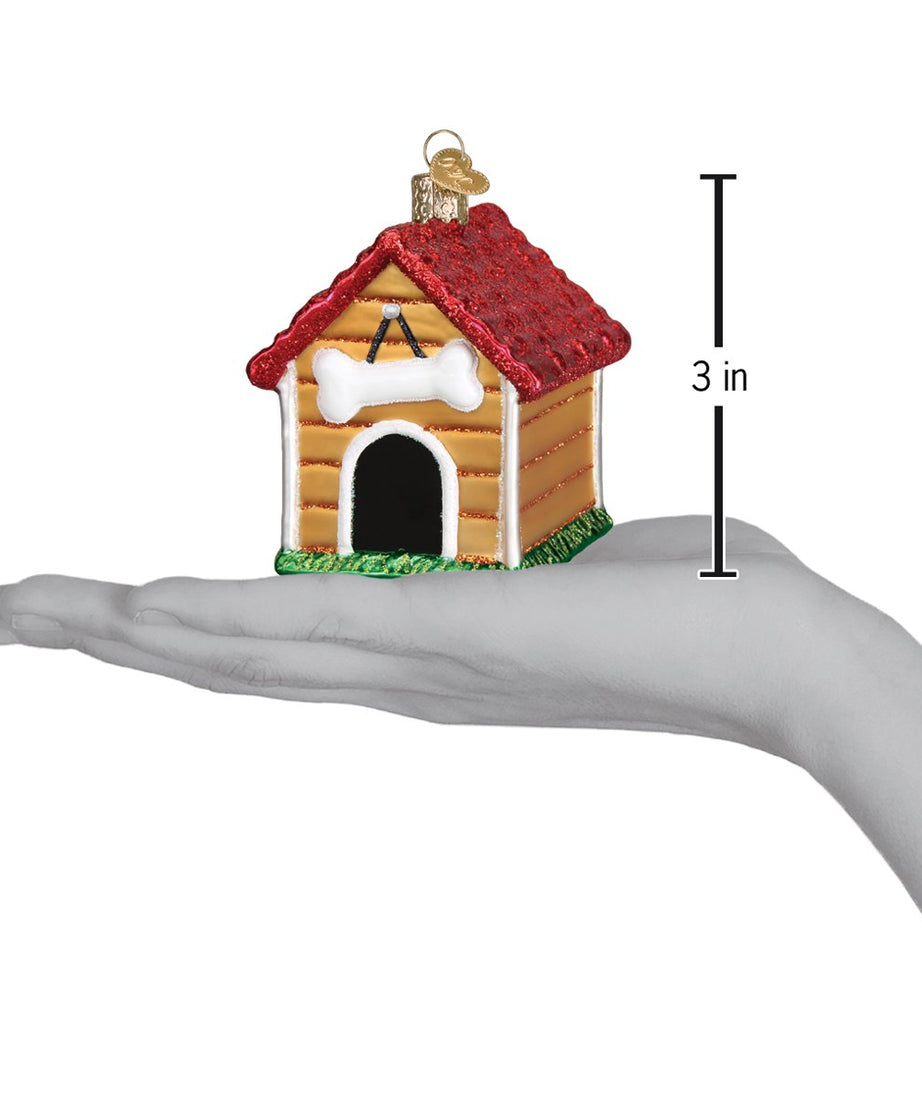 Dog House Ornament