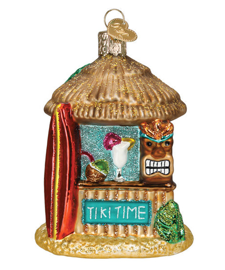 Tiki Hut Ornament