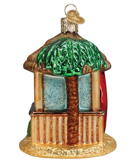Tiki Hut Ornament