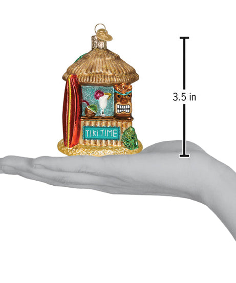 Tiki Hut Ornament