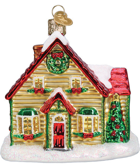 Christmas Cottage Ornament