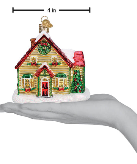 Christmas Cottage Ornament