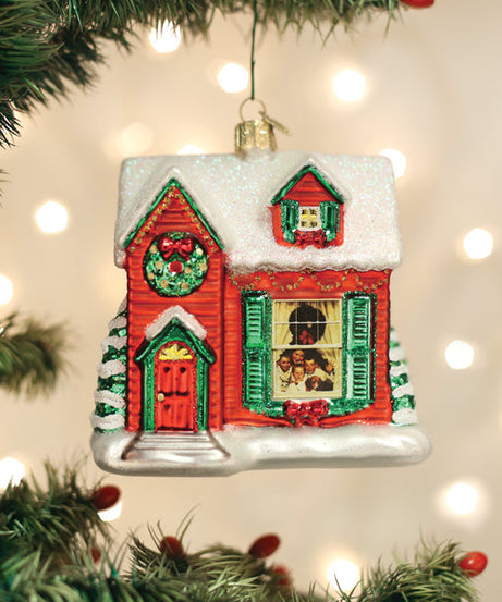 Norman Rockwell You're Home! Ornament