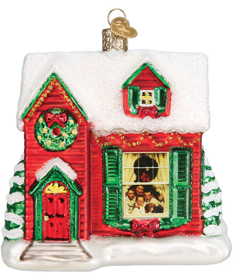Norman Rockwell You're Home! Ornament