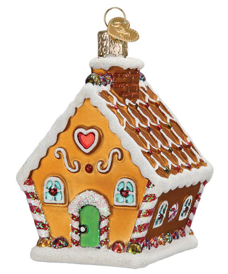 Sweet Gingerbread Cottage Ornament