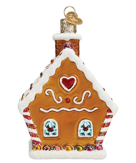 Sweet Gingerbread Cottage Ornament