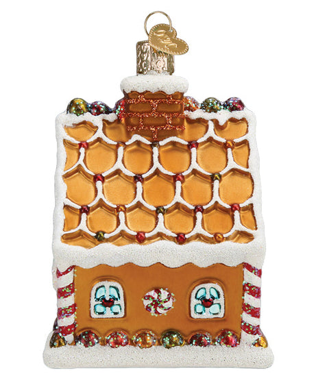 Sweet Gingerbread Cottage Ornament