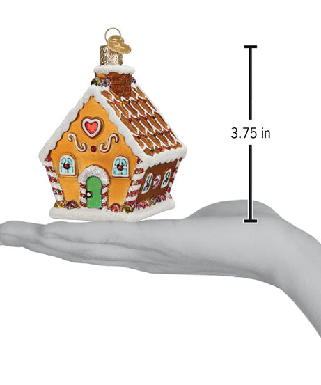 Sweet Gingerbread Cottage Ornament