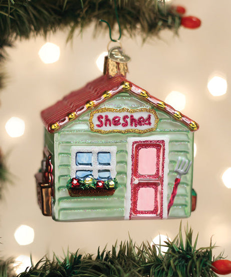 She Shed Ornament