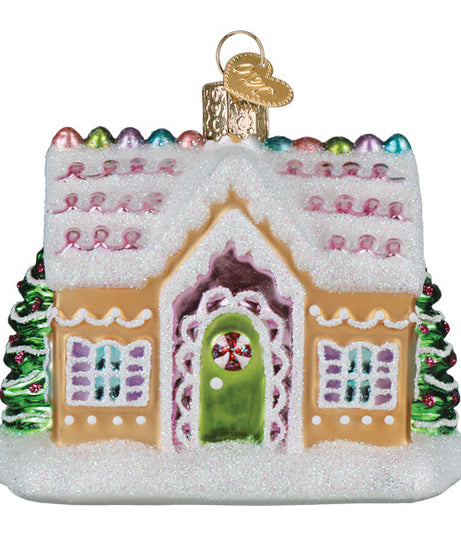 Sugar Coated Cottage Ornament