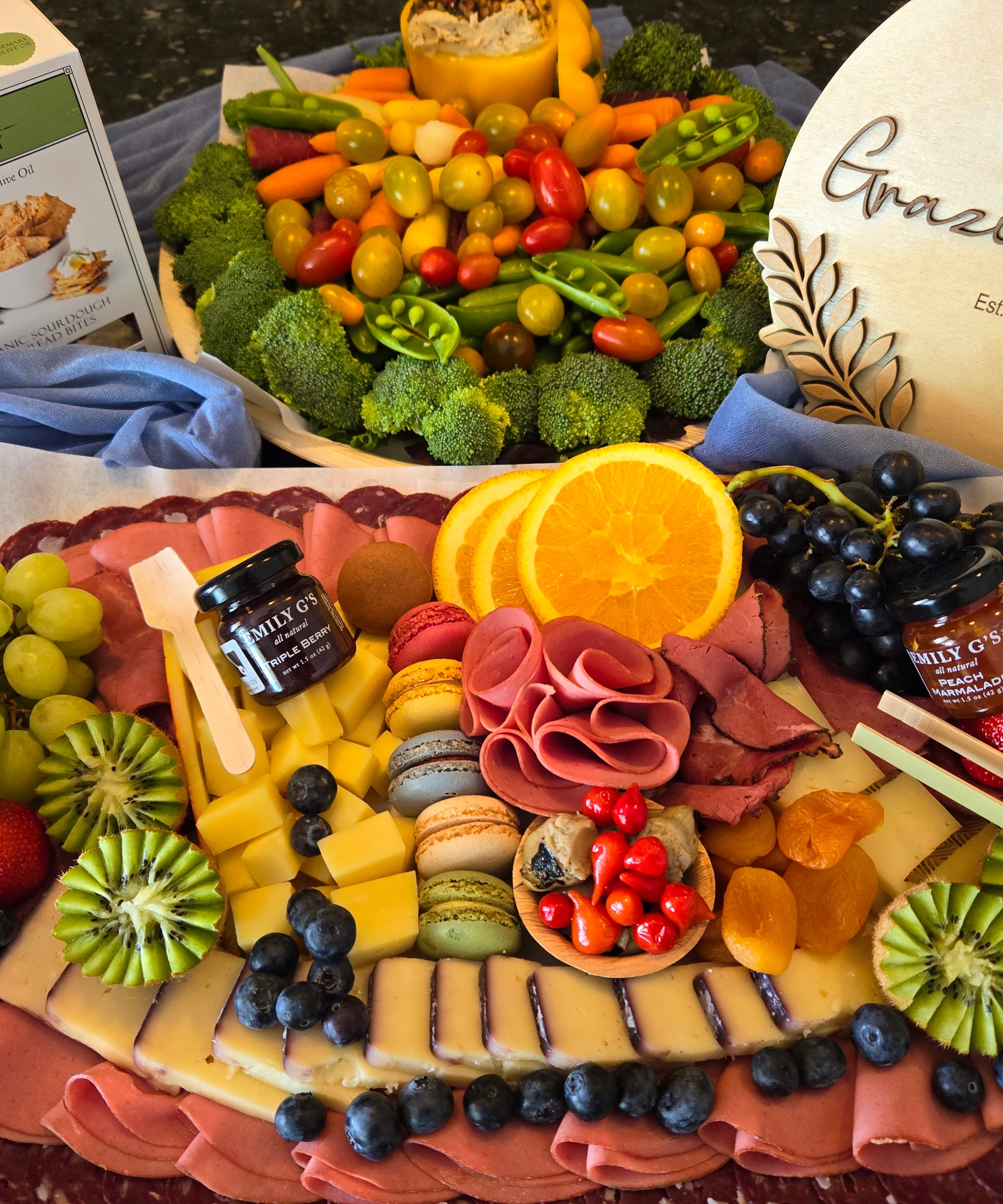 Premium Charcuterie Box Platter (XL Graze)