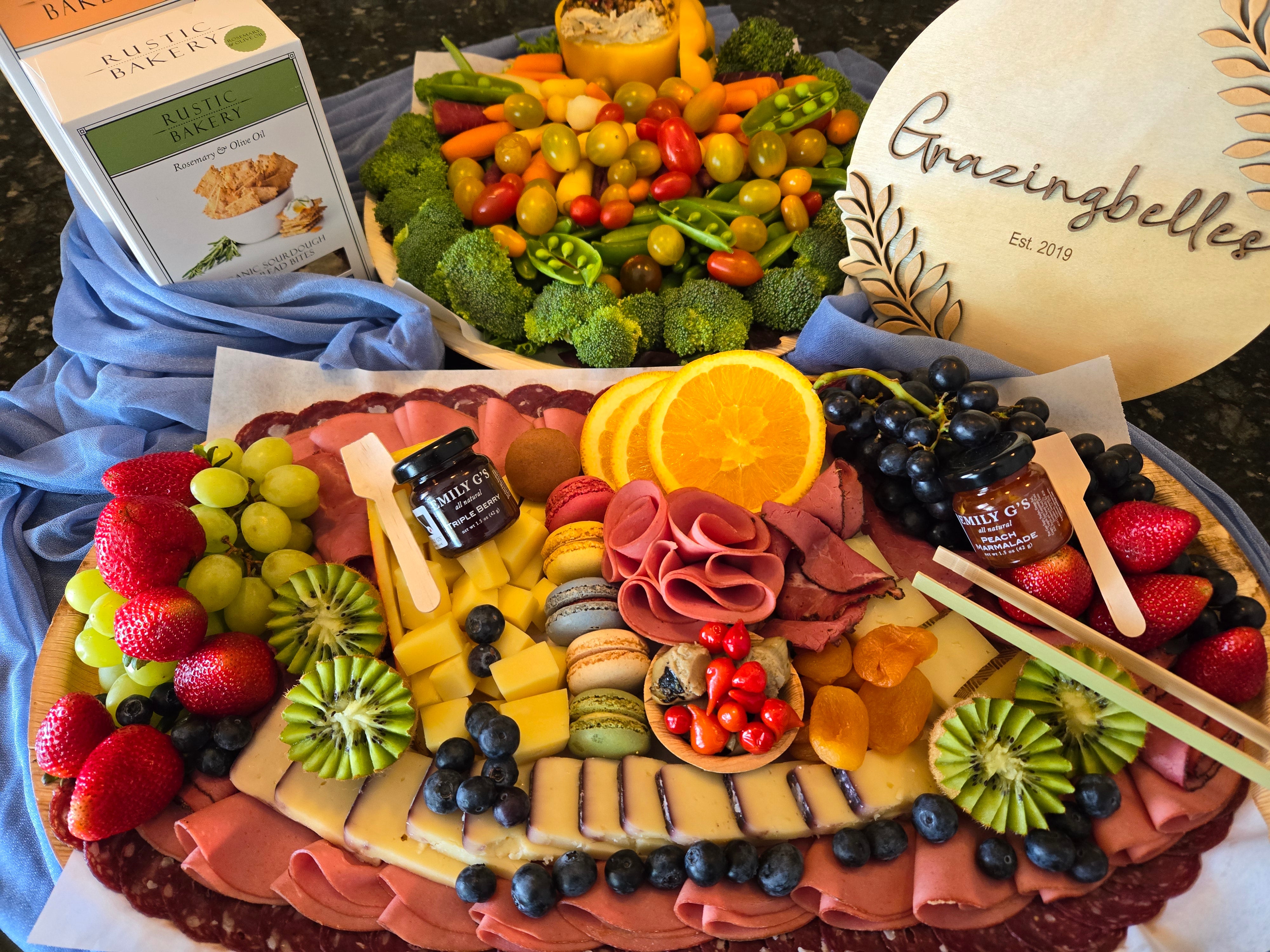 Premium Charcuterie Box Platter (XL Graze)