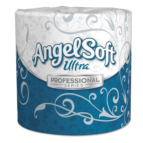 Georgia Pacific Professional Angel Soft ps Ultra 2-Ply Premium Bathroom Tissue, Septic Safe, White, 400 Sheets/Roll, 60/Carton (16560) - Grazingbelles